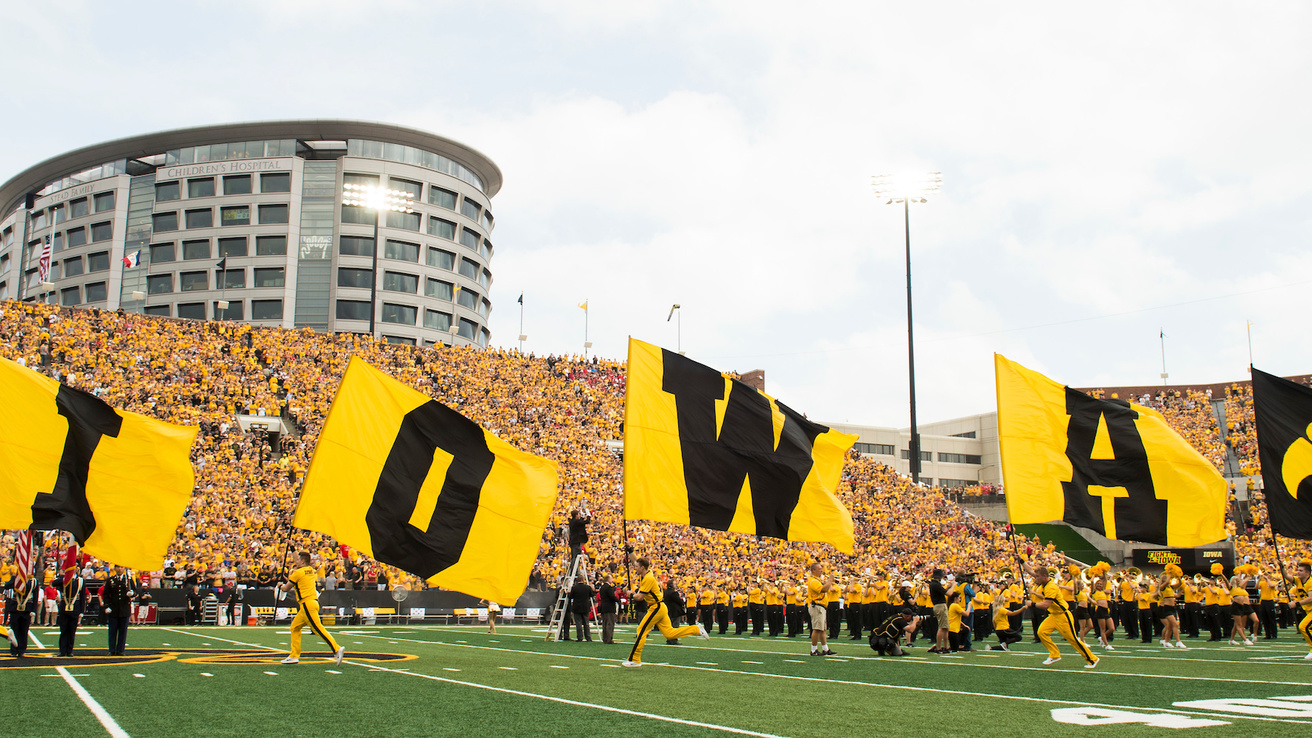 Iowa v Northern Illinois in football at Kinnick Stadium - 01 Sep 2018