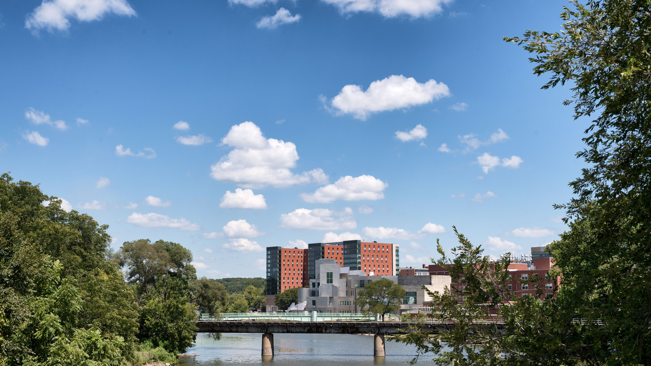 Iowa River with Campus View