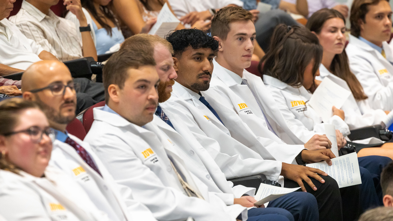 PA Students at White Coat Ceremony 2024